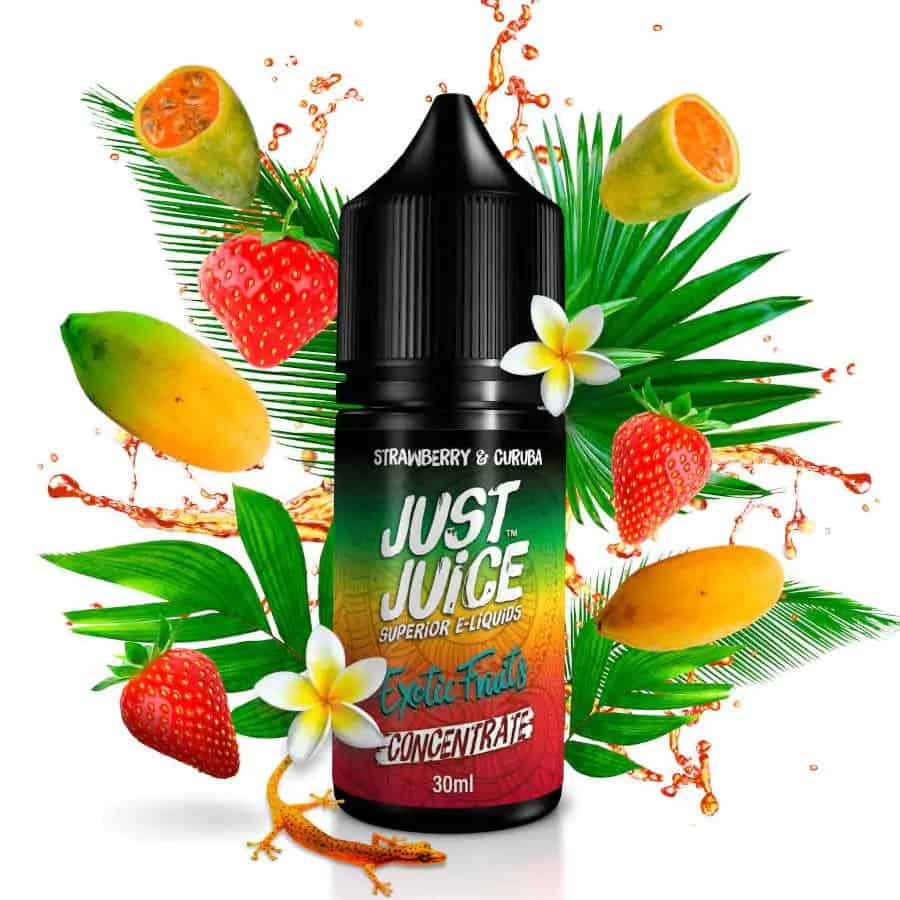 Buy Strawberry Curuba (concentrate) by Just Juice (30ml) | PremiumVape